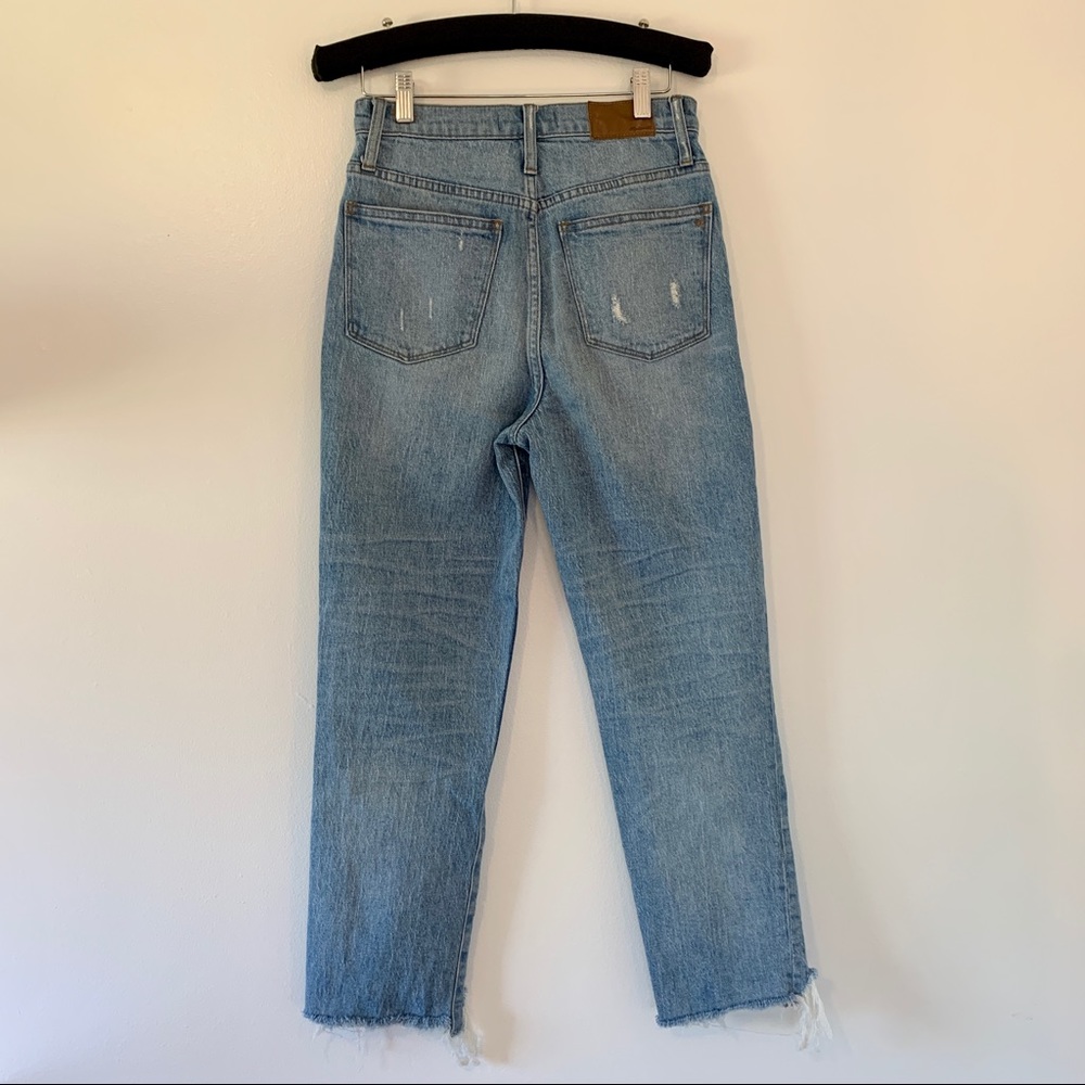 Madewell Classic Straight step-hem jeans - Picture 7 of 12